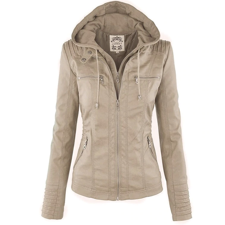Women's Short Leather Jacket – Chic Style for Every Occasion 7