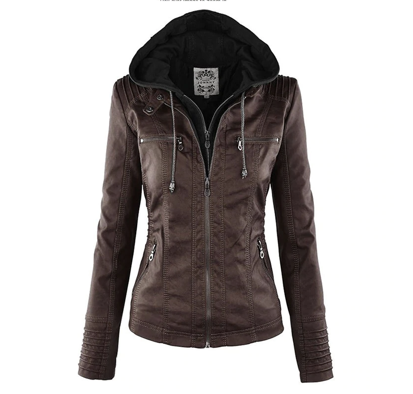 Women's Short Leather Jacket – Chic Style for Every Occasion 9