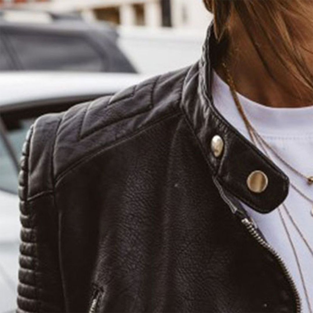 Women's Short PU Leather Jacket – Chic Style for Every Occasion 2