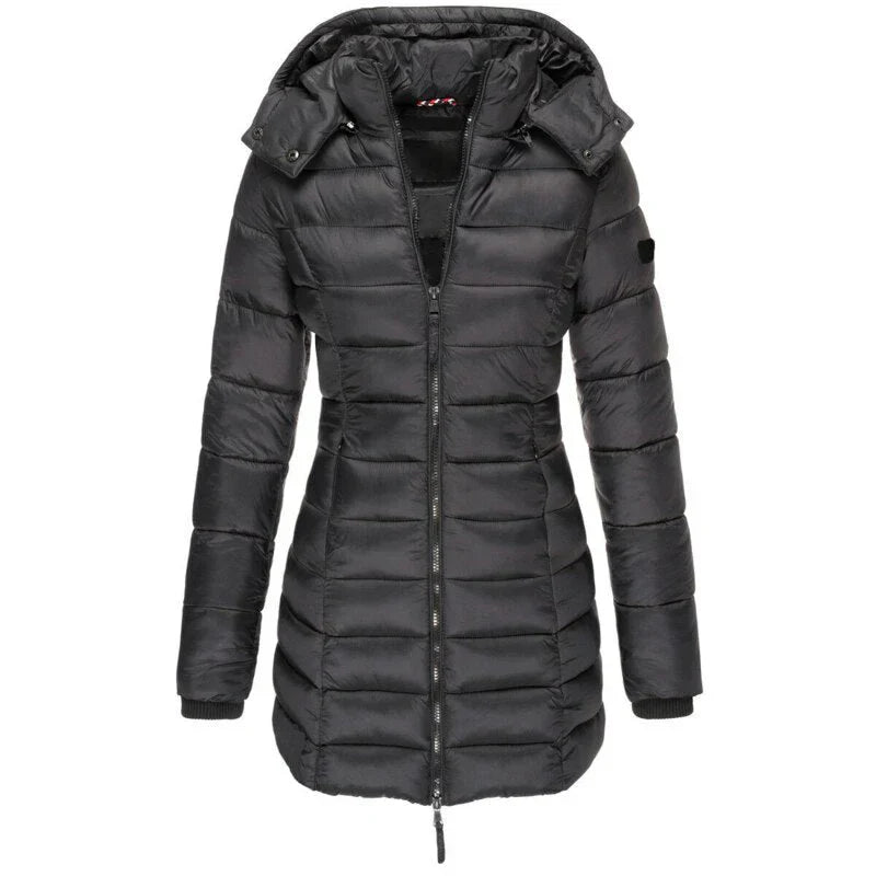 Women's Slim Fit Hooded Jacket – Lightweight & Stylish for Fall 4