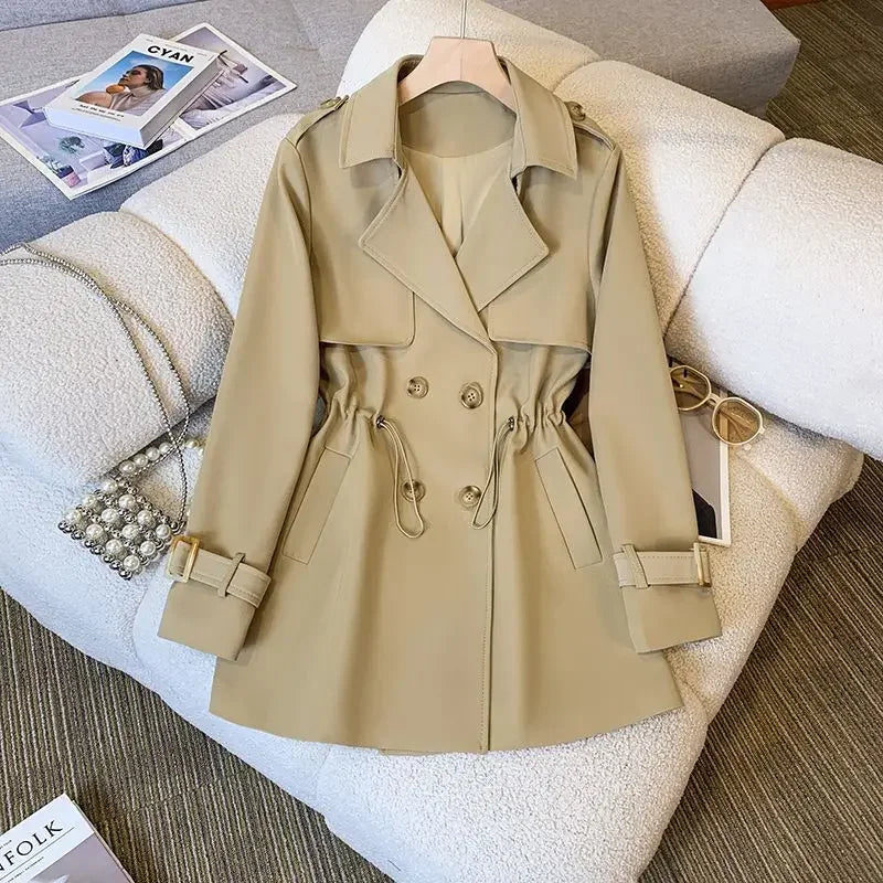 Women's Trench Coat - Tailored Fit for Elegant Everyday Style 1