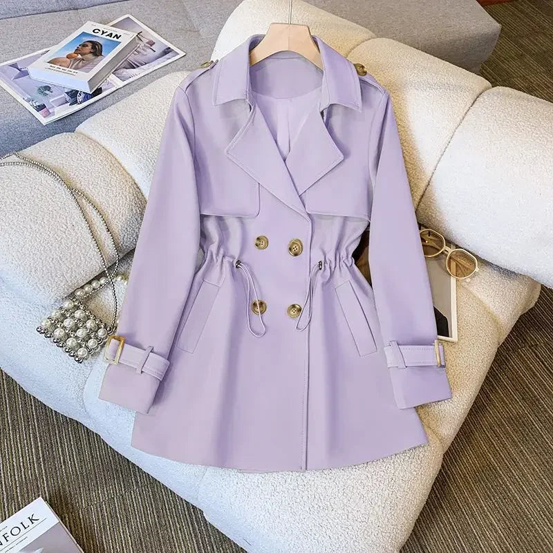Women's Trench Coat - Tailored Fit for Elegant Everyday Style 3