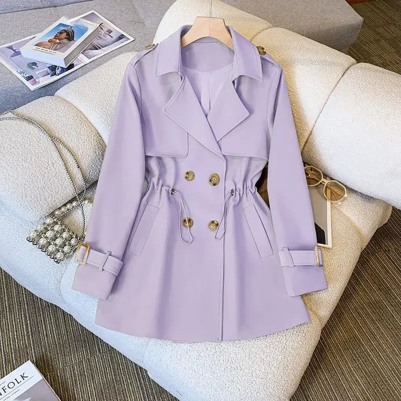 Women's Trench Coat - Tailored Fit for Elegant Everyday Style 8