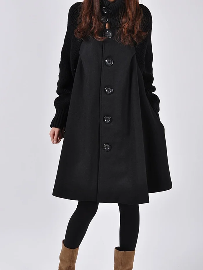 Women's Trench Coat – Elegant High-Neck Design for All-Day Comfort 7