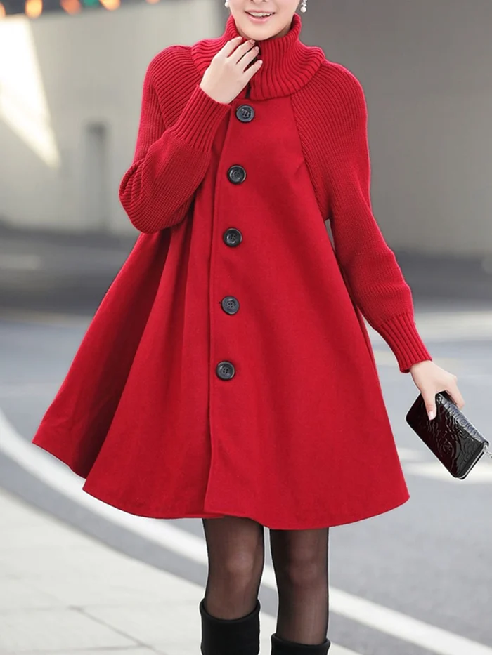 Women's Trench Coat – Elegant High-Neck Design for All-Day Comfort 9