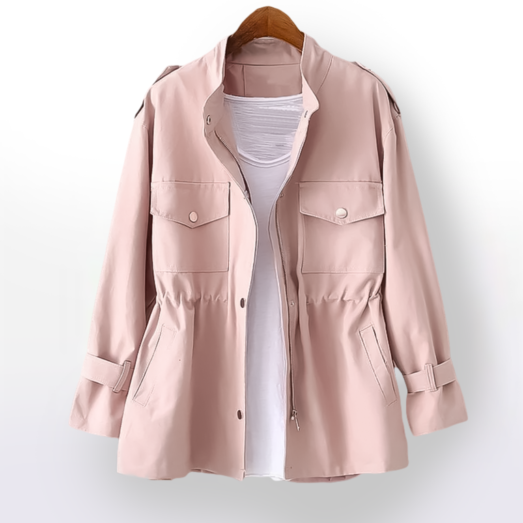 Women's Waist-Slimming Trench Coat – Tailored Fit for Effortless Style 0