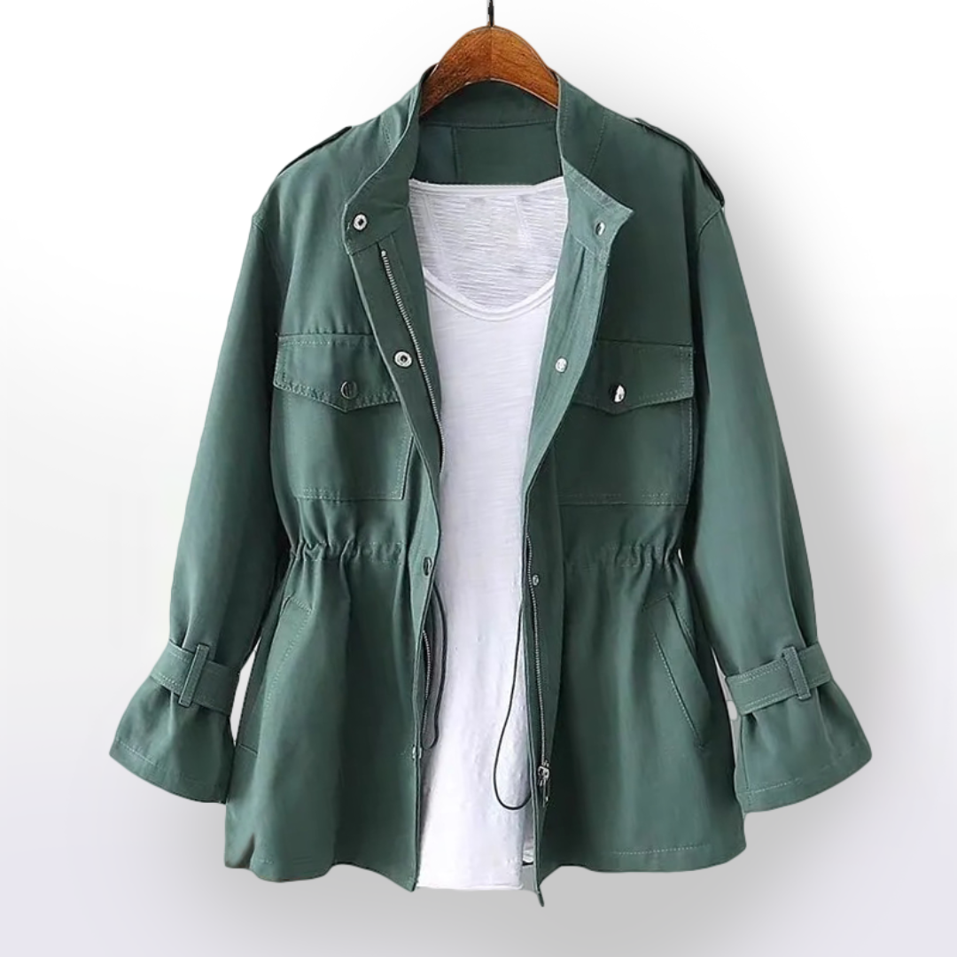Women's Waist-Slimming Trench Coat – Tailored Fit for Effortless Style 1