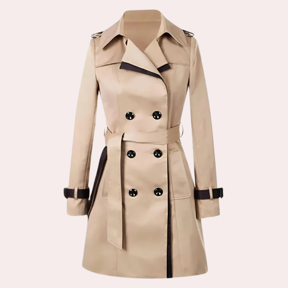 Women's Water-Resistant Trench Coat – Tailored Fit for Chic Style 2