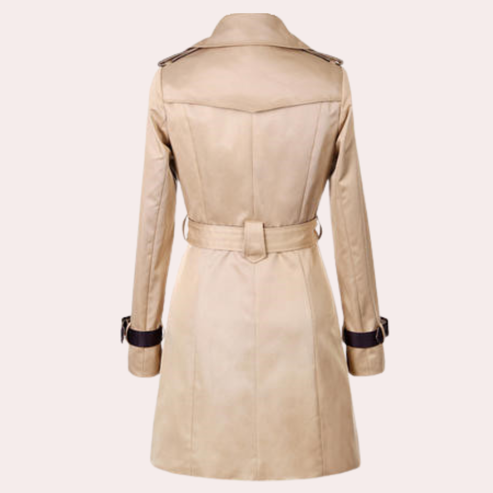 Women's Water-Resistant Trench Coat – Tailored Fit for Chic Style 3