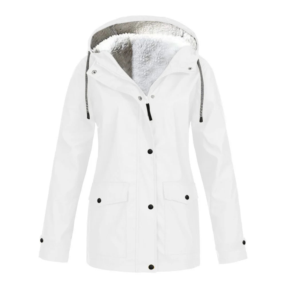 Women's Waterproof Fleece Jacket – Cozy Warmth for Outdoor Adventures 5