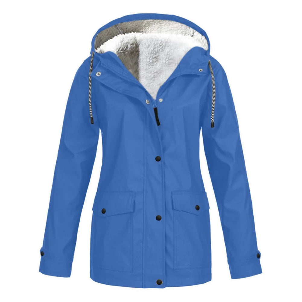 Women's Waterproof Fleece Jacket – Cozy Warmth for Outdoor Adventures 6