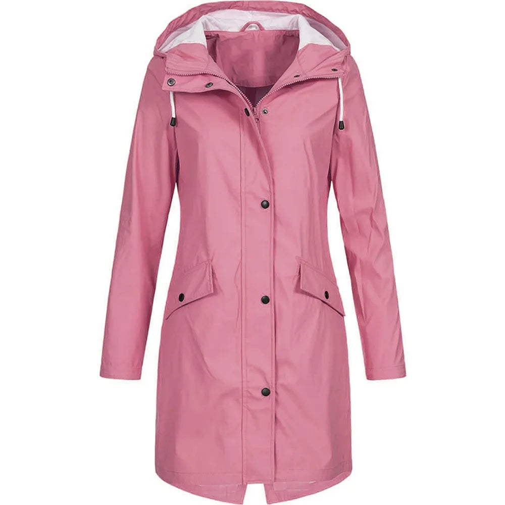 Women's Waterproof Hiking Jacket – Insulated & Stylish Fit 1