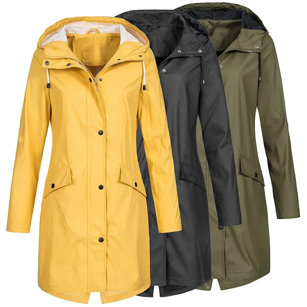 Women's Waterproof Hiking Jacket – Insulated & Stylish Fit 3