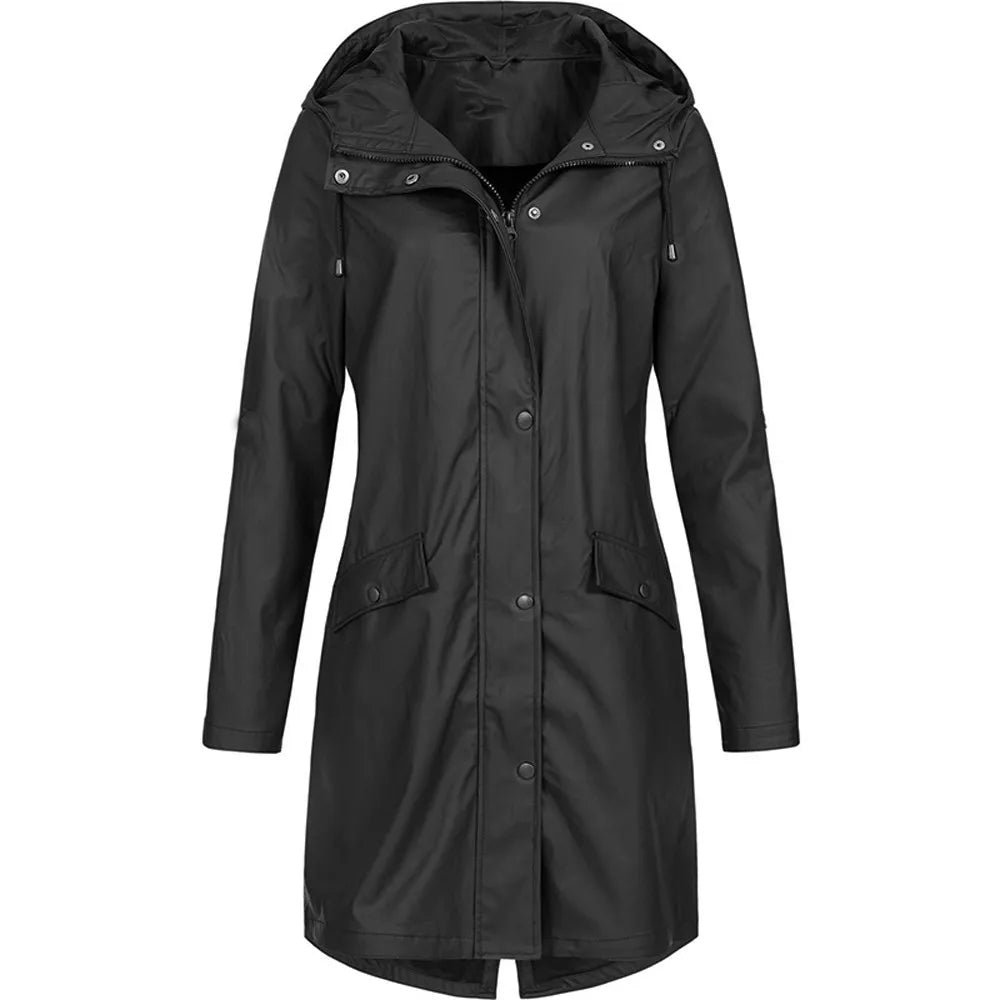 Women's Waterproof Hiking Jacket – Insulated & Stylish Fit 4