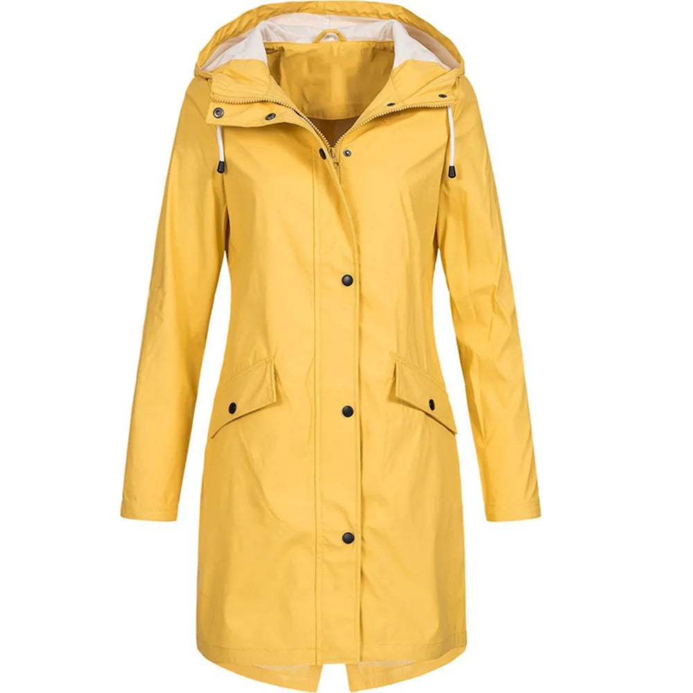Women's Waterproof Hiking Jacket – Insulated & Stylish Fit 9