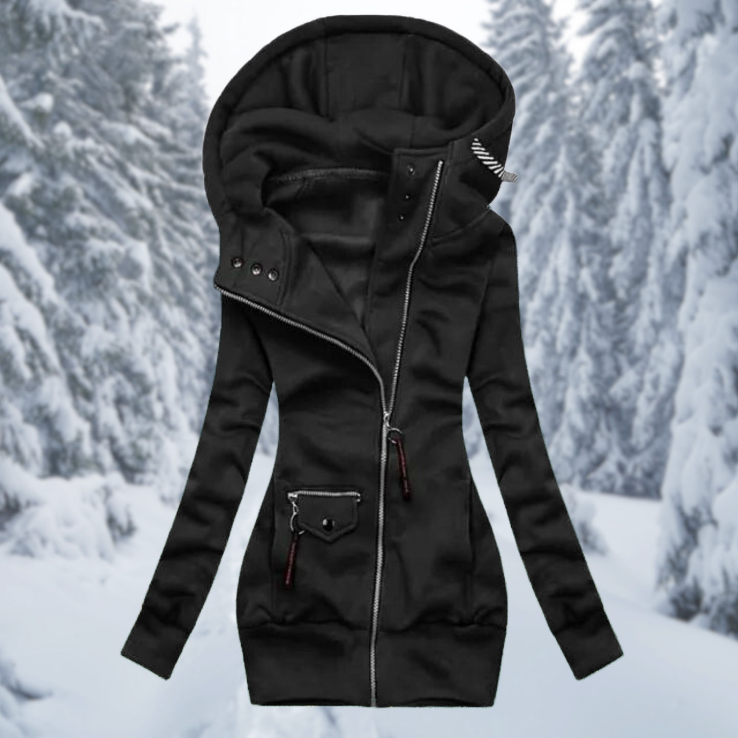 Women's Waterproof Jacket – Lightweight Design for All-Season Comfort 0