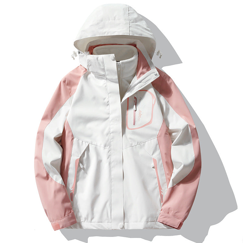 Women's Waterproof Jacket – Versatile with Detachable Fleece Liner 5