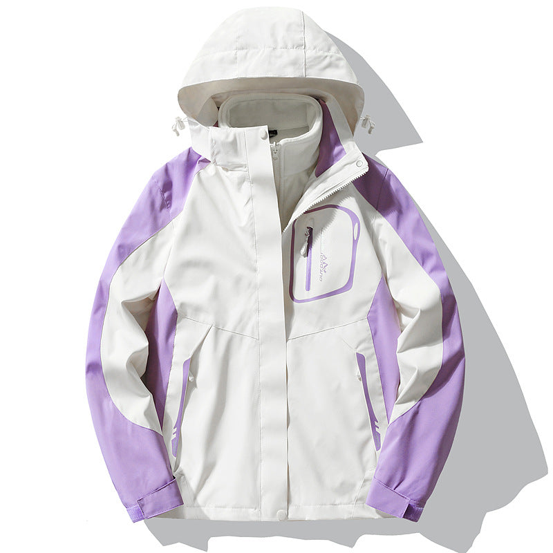 Women's Waterproof Jacket – Versatile with Detachable Fleece Liner 7