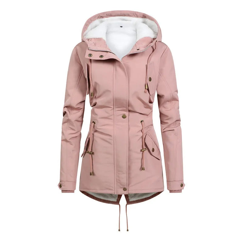 Women's Wind-Resistant Hooded Jacket – Stylish Comfort for All Seasons 2