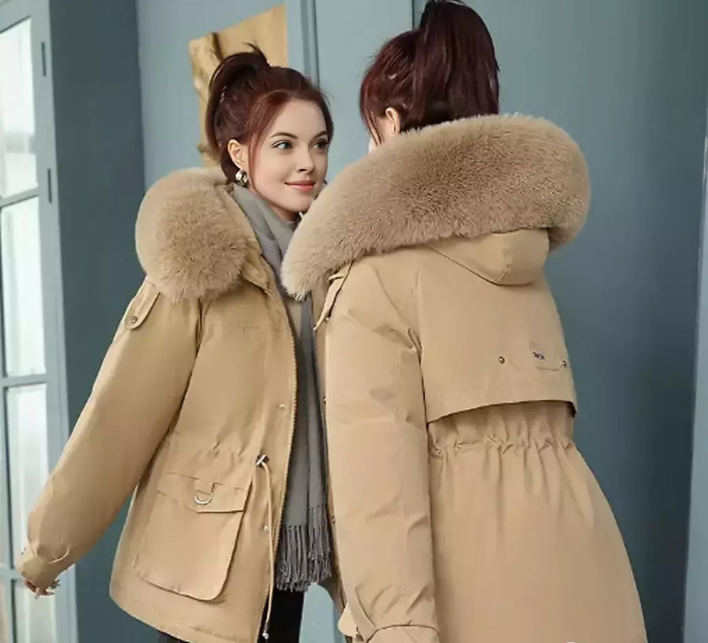 Women's Winter Coat – Chic Fur Collar for Luxurious Warmth 2