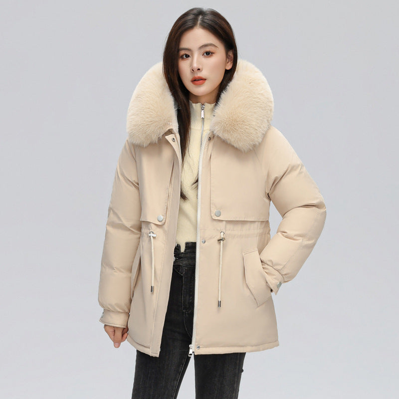 Women's Winter Jacket – Chic Fur Collar & Adjustable Fit 1