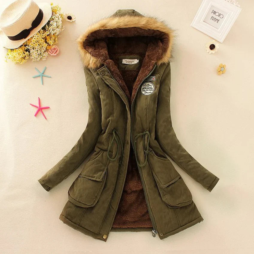 Women’s Winter Jacket – Cozy Lined with Adjustable Waist & Hood 5