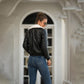 Black Faux Leather Jacket – Chic Relaxed Fit for Winter Style 8