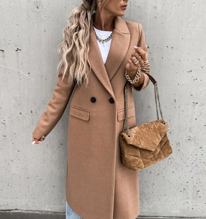 Black Trench Coat Women – Elegant Design with Waist-Cinching Belt 0