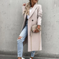 Black Trench Coat Women – Elegant Design with Waist-Cinching Belt 3