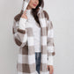 Cozy Plaid Hooded Jacket – Soft Layer for Chilly Days 1