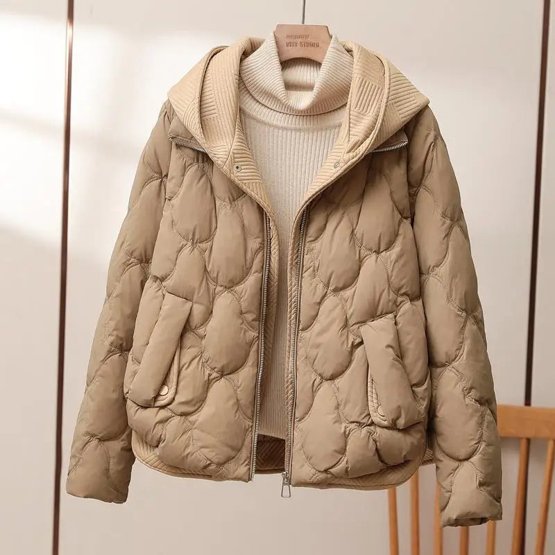 Cozy Quilted Hooded Jacket – Effortless Style for Every Day 1