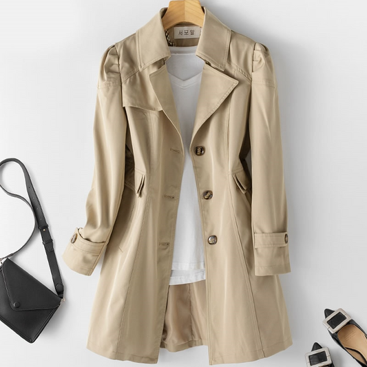 Elegant Double-Breasted Coat – Chic Style for Every Occasion 0