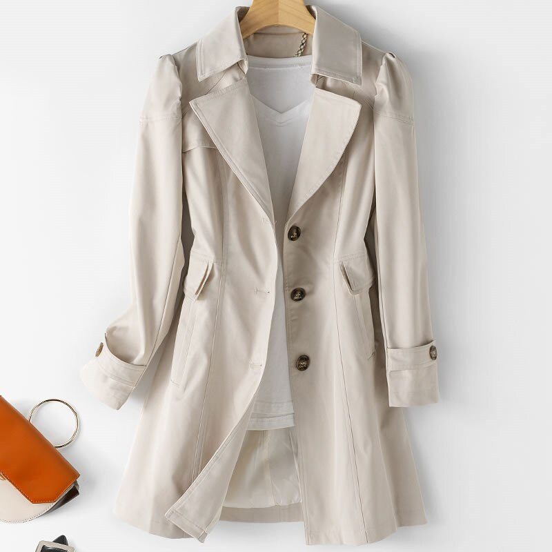 Elegant Double-Breasted Coat – Chic Style for Every Occasion 3