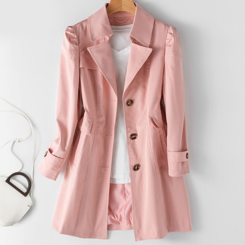 Elegant Double-Breasted Coat – Chic Style for Every Occasion 4