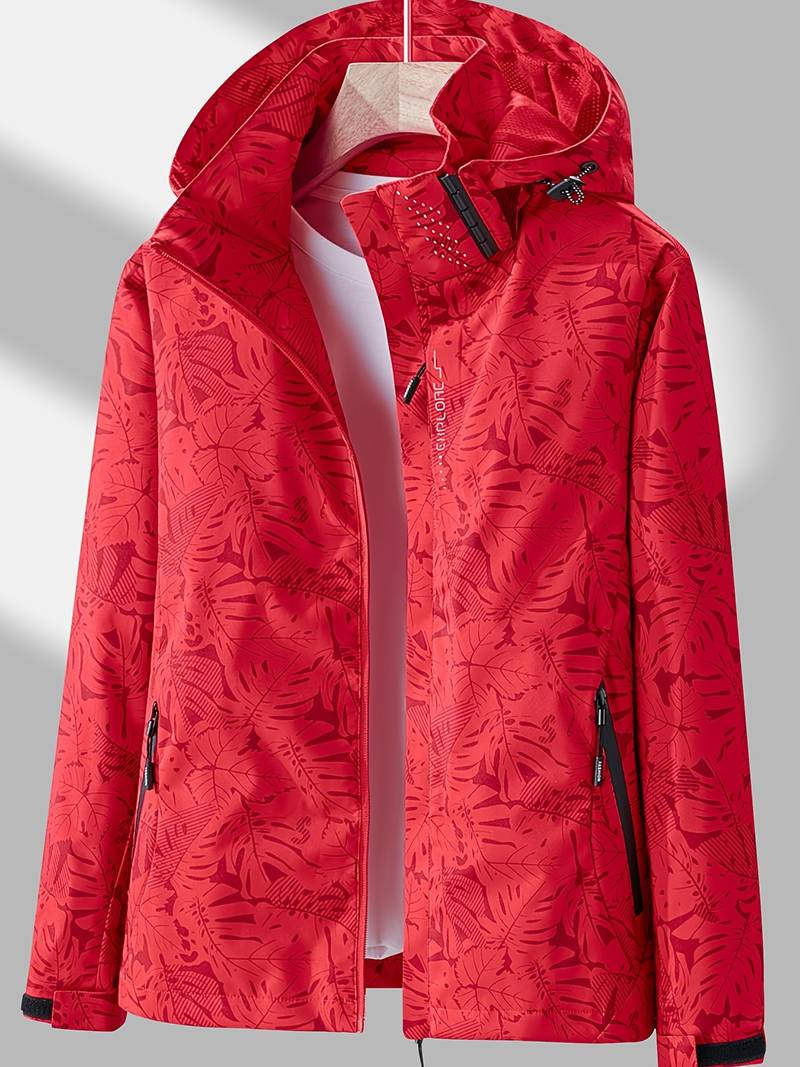 Elegant Printed Winter Jacket – Chic Style & Cozy Comfort 3