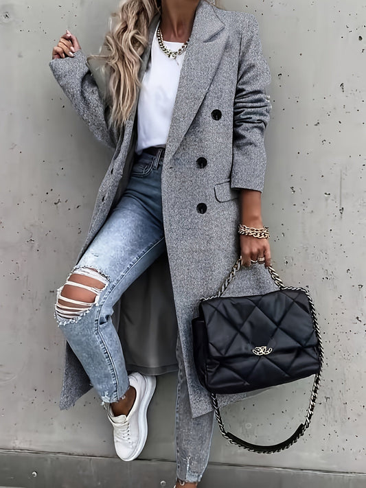 Elegant Women's Trench Coat – Tailored Fit for Timeless Style 0