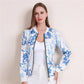 Floral Bomber Jacket – Lightweight & Relaxed Fit for Casual Style 1