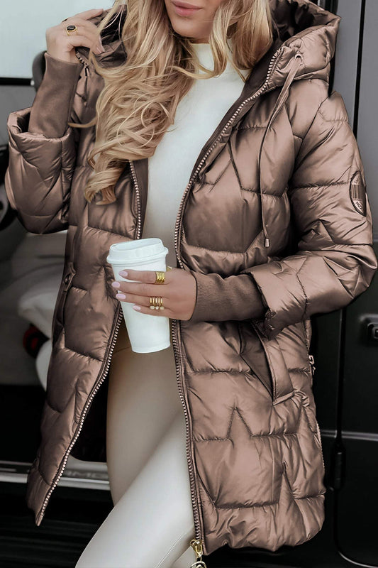 Hooded Jacket – Elegant Design for Cozy Fall Comfort 0