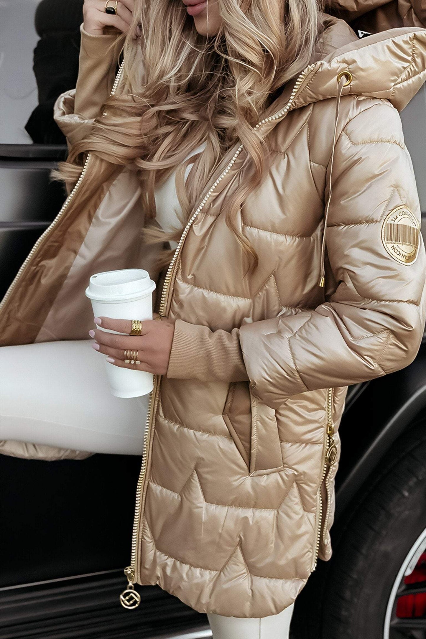 Hooded Jacket – Elegant Design for Cozy Fall Comfort 5