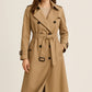 Ladies Trench Coat – Elegant Double Button for All Seasons 1