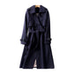 Ladies Trench Coat – Elegant Double Button for All Seasons 3