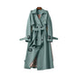 Ladies Trench Coat – Elegant Double Button for All Seasons 5