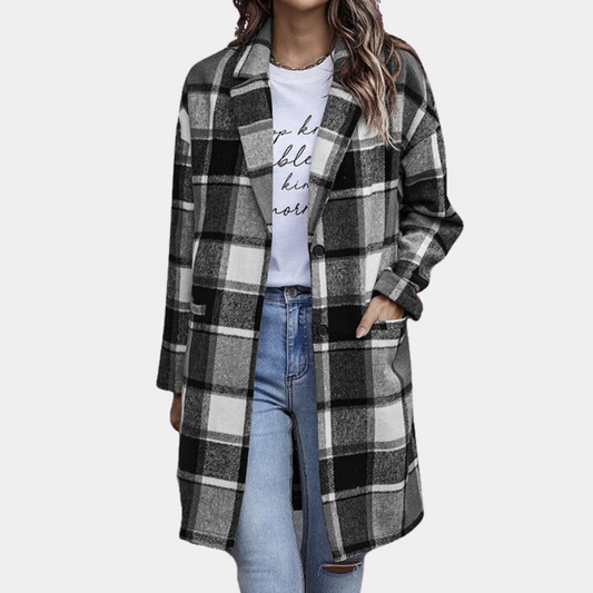 Long Tweed Jacket – Chic Style for Everyday Comfort 0