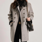 Long Women's Jacket – Cozy Design with Front Pockets for Winter 4