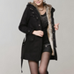 Mid-Length Windbreaker Jacket – Cozy Fur Lining for Winter Style 2