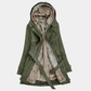 Mid-Length Windbreaker Jacket – Cozy Fur Lining for Winter Style 4