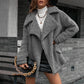 Oversized Sherpa Jacket – Cozy Lapel Collar for Winter Style 1