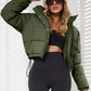 Padded Fitted Jacket – Cozy Hooded Design for Cold Days 2