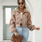Stylish Corduroy Jacket – Cropped Fit with Fun Balloon Sleeves 1