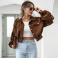 Stylish Corduroy Jacket – Cropped Fit with Fun Balloon Sleeves 3